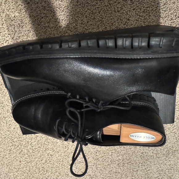Cole Haan Zerogrand Whole Cut Oxford Lux - Black - Size 8 main image 5